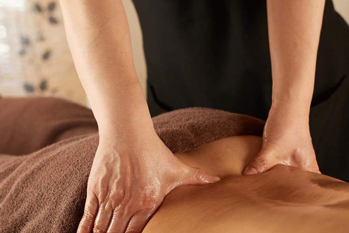 Body massage service at The One Spa